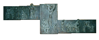 Bronzerelief